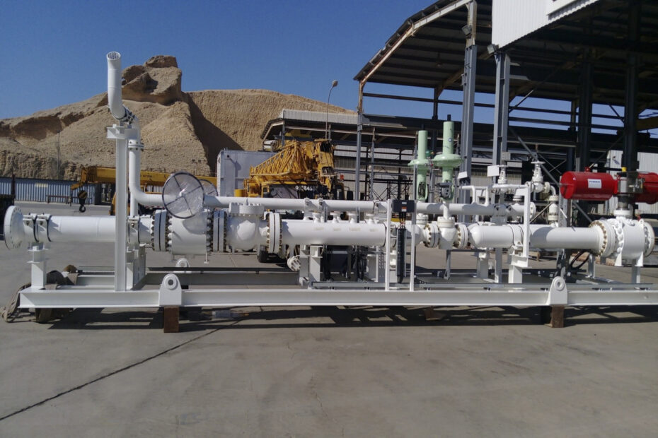 Pressure Reduction Metering Skid